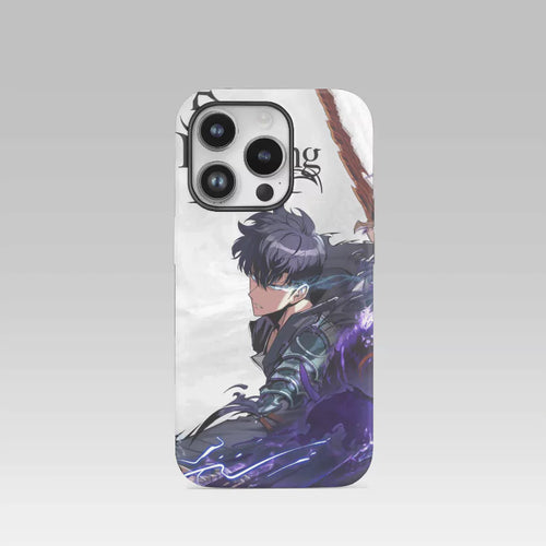 Coque iPhone Solo Leveling "Shadow Monarch - Arise"